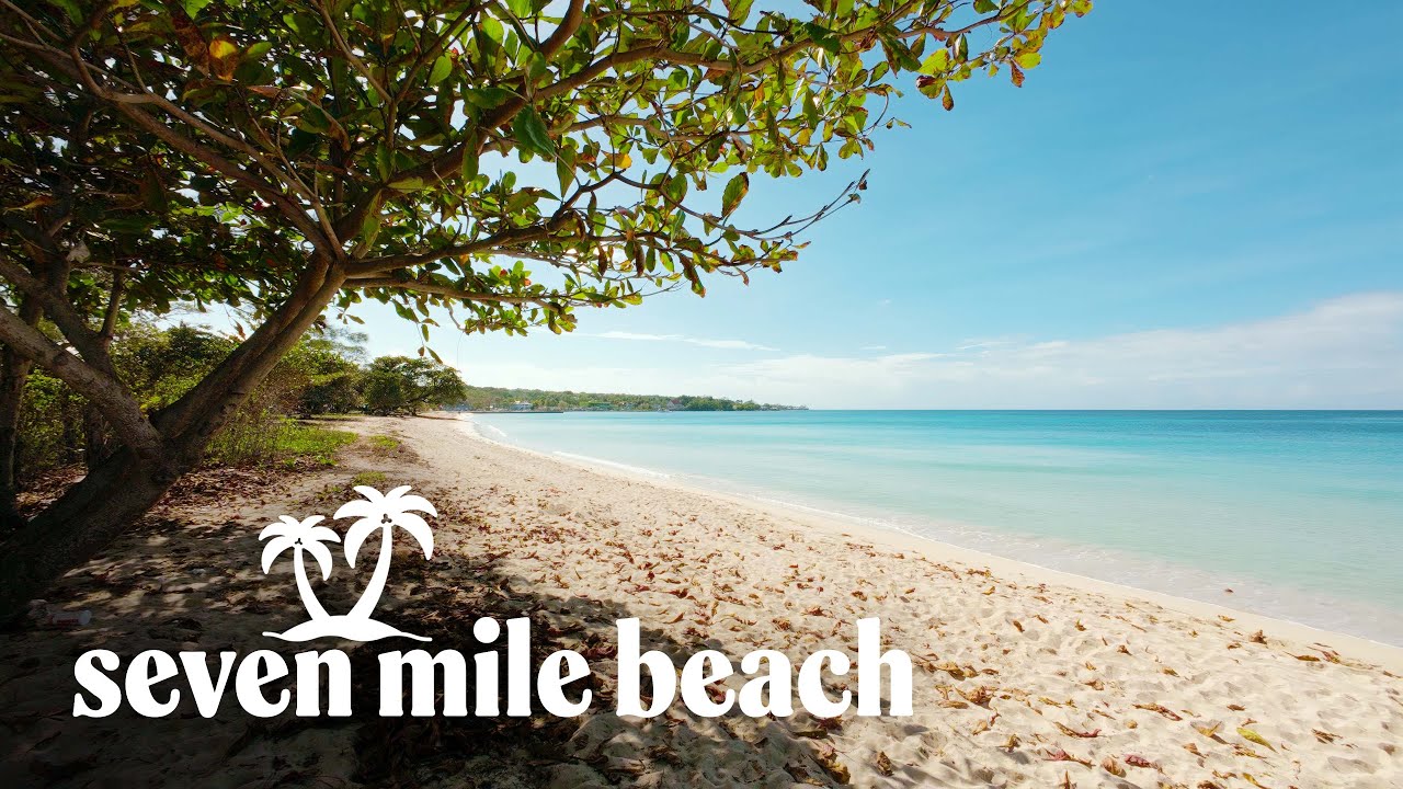 A Slice of Paradise in Jamaica · Seven Mile Beach, Negril · 4K Tour with Captions