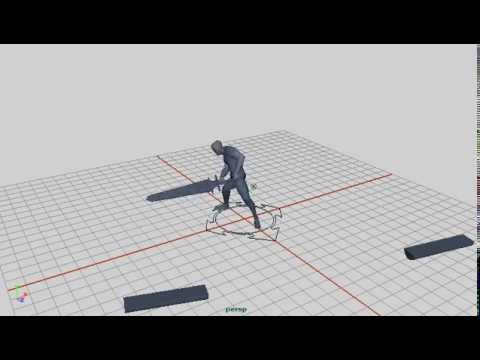 Sword Swing Animation Pass #2 - YouTube