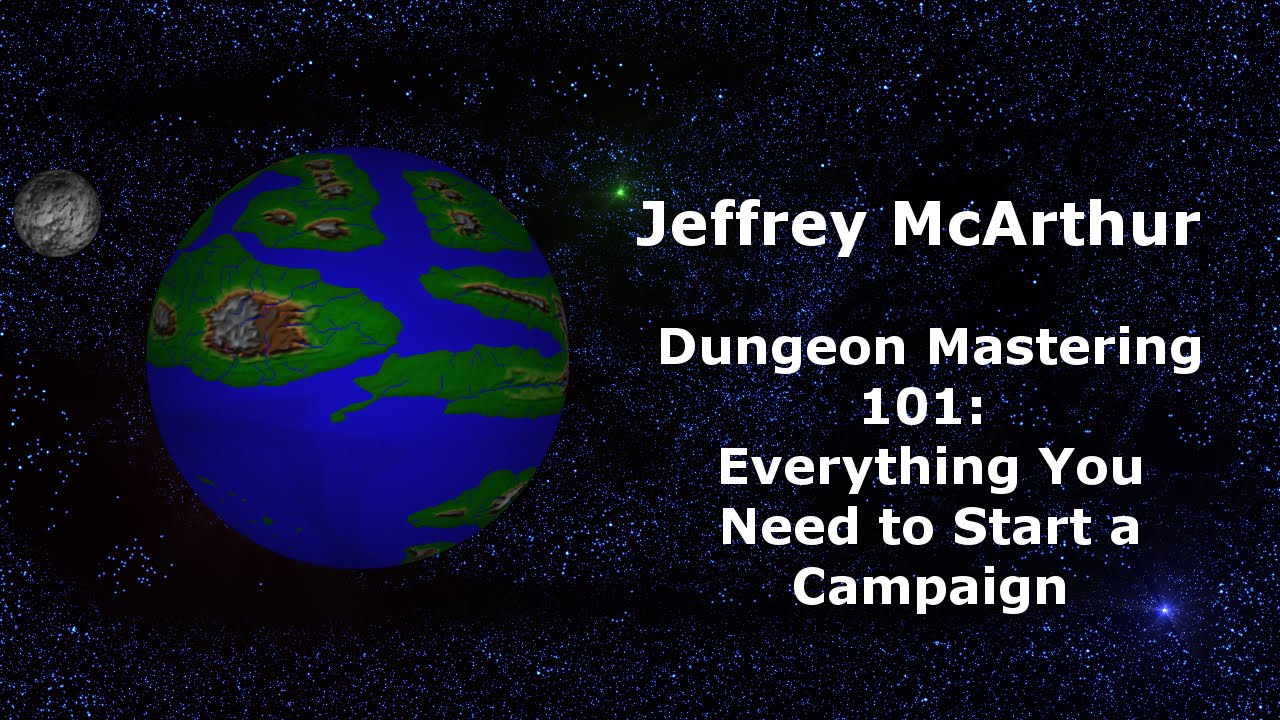 Dungeon Mastering 101: Everything You Need to Start a Campaign - YouTube
