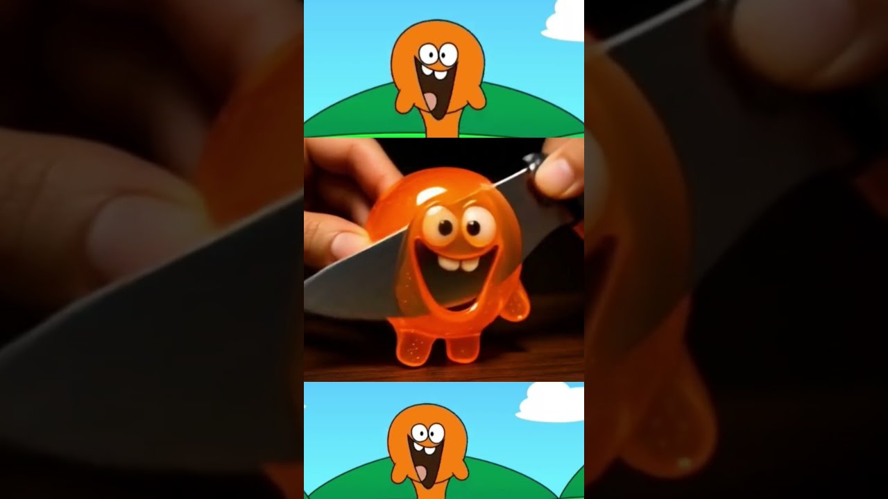 Sprunki OC Lamput Cutting In Real Life Incredibox