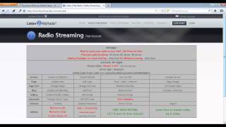 How to Broadcast on your own Radio Station Via Listen2myradio (Tut)