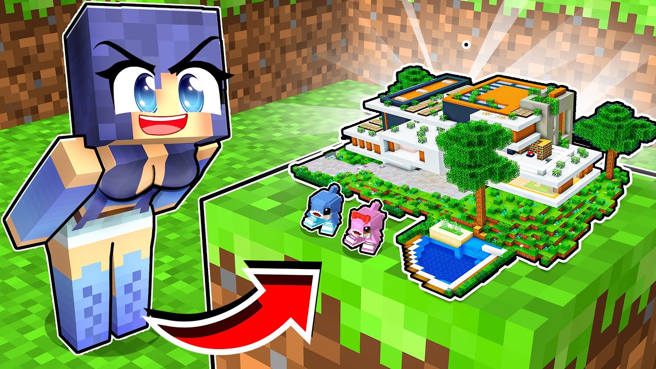 بنيت منزل الأحلام لدماغ الأطفال في ماين كرافت 🏡✨