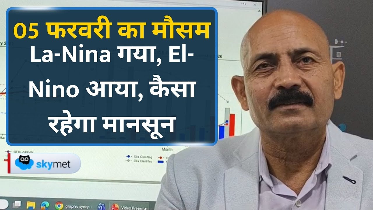 Weather Forecast: Monsoon के समय El-Nino बनेगा, क्या होगा बारिश पर असर।