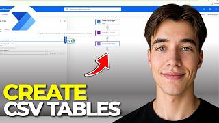 How To Create CSV Tables In Power Automate Flow | Tutorial 2026