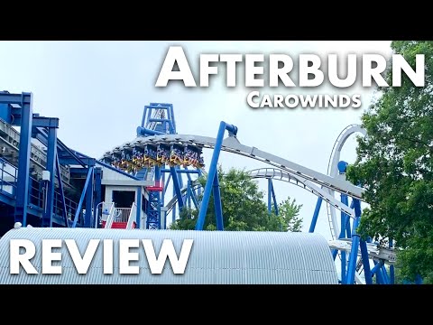 [Review] Afterburn | Carowinds | B&M Inverted Coaster