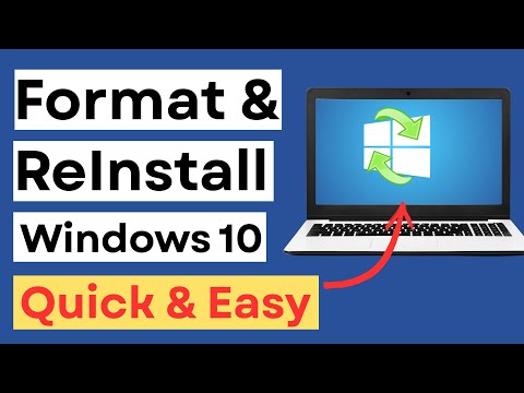 Format your PC and reinstall Windows 10