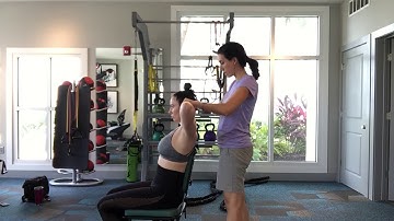 Active Isolated Stretching(AIS) Pectoral Stretch. Do you have tight chest muscles?