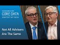 Breaking Down the Adviser Categories | Conversations with CoreData