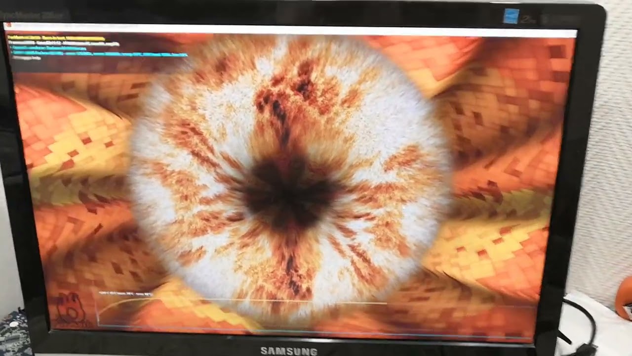 AMD Radeon RX 580 8Gb(GDDR5 Samsung) + Intel Celeron G3900 (2x2x2,8) тест FurMark (фурмарк)