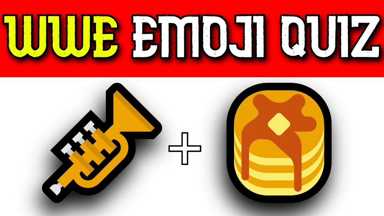 WWE Emoji Quiz (Part 2) | Guess the WWE Superstar