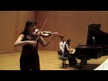 島根 恵 Megumi Shimane『ザイツ ヴァイオリン協奏曲 第2番』Friedrich Seitz "Violin Concerto No. 2 in G Major, Op. 13"