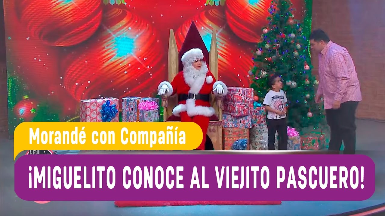 Miguelito conoce al Viejito Pascuero - Morandé con Compañía