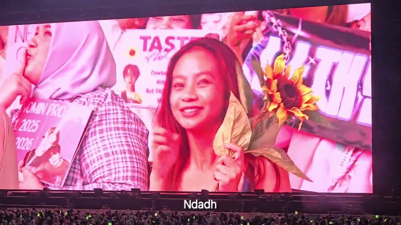 [4K] 250928 NCT DREAM - SING ALONG FAN FOCUS (Never Goodbye) at THE DREAM SHOW 4 DAY 2 in JAKARTA