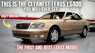 THIS is the CLEANEST Lexus LS400 You Will EVER See | First and Best Lexus Model
