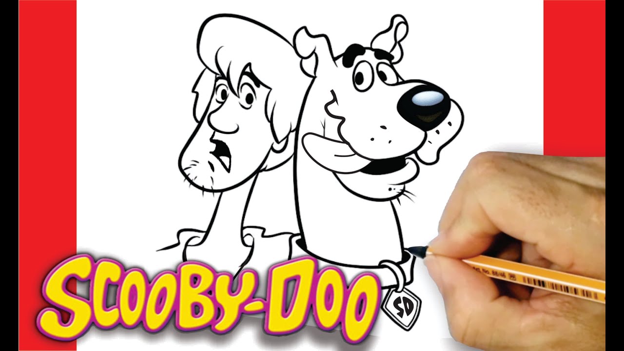 COMO DESENHAR o SCOOBY-DOO / Passo a passo - YouTube