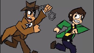 Lupin the Third: animated running loop