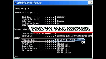 How do I find your pc’s MAC address Windows 7/8/8.1/10 in easy way. Learn Networking