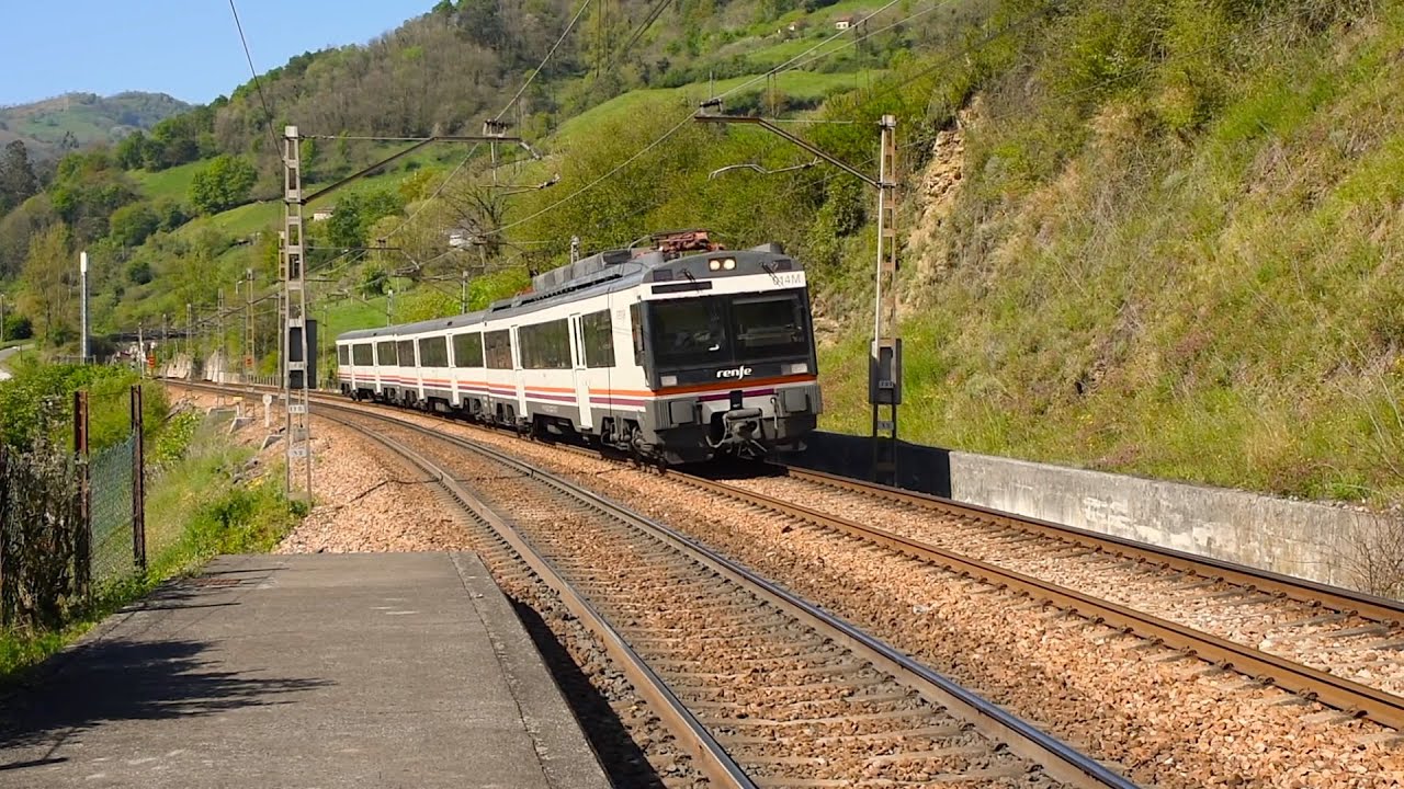 Hacia la Rampa de Pajares. Trenes entre Ujo y Villayana, antesala ferroviaria de la Rampa.