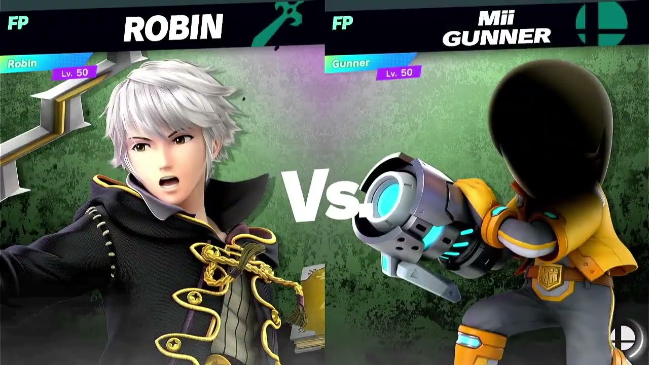 Super Smash Bros Ultimate Amiibo Fights Robin vs the World #51 vs Gunner