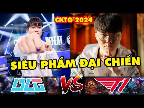 HIGHLIGHT BLG VS T1: SIÊU PHẨM ĐẠI CHIẾN | VÒNG SWISS | CKTG 2024