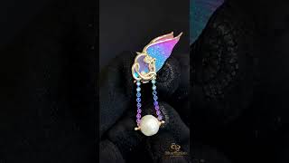 #украшения #ювелирный #титан #золото #серьги #альтерэго #jewelry #earring #Moscow