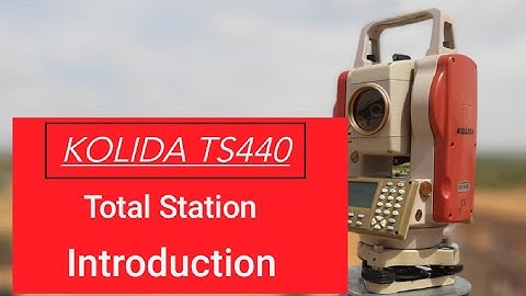 Kolida TS 442R total station introduction in Telugu and Tamil