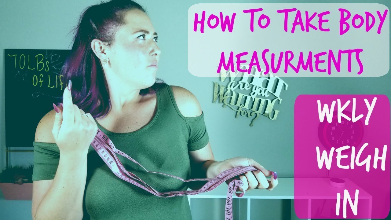 How to measure inches lost | Wkly Weigh In | Weight loss journey - YouTube