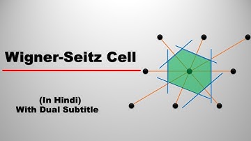 Wigner Seitz cell | Solid State Physics