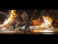 Guardians of the galaxy vol 2 opening scene    baby groot dance