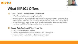 KIP101 x NAAAP career insights platform enrollment & demo