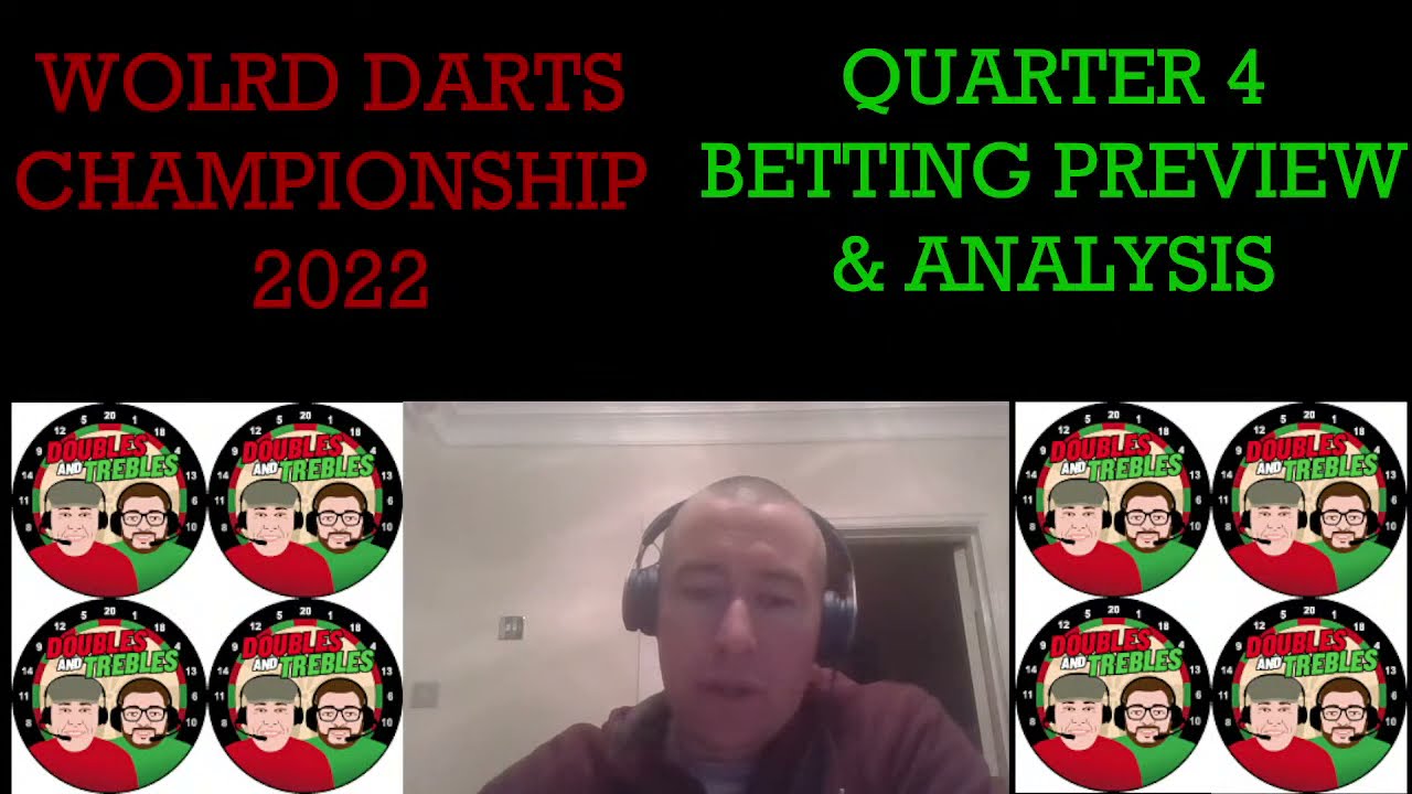 Quarter 4 betting preview | World Darts Championship 2022 | Michael van Gerwen | Rob Cross