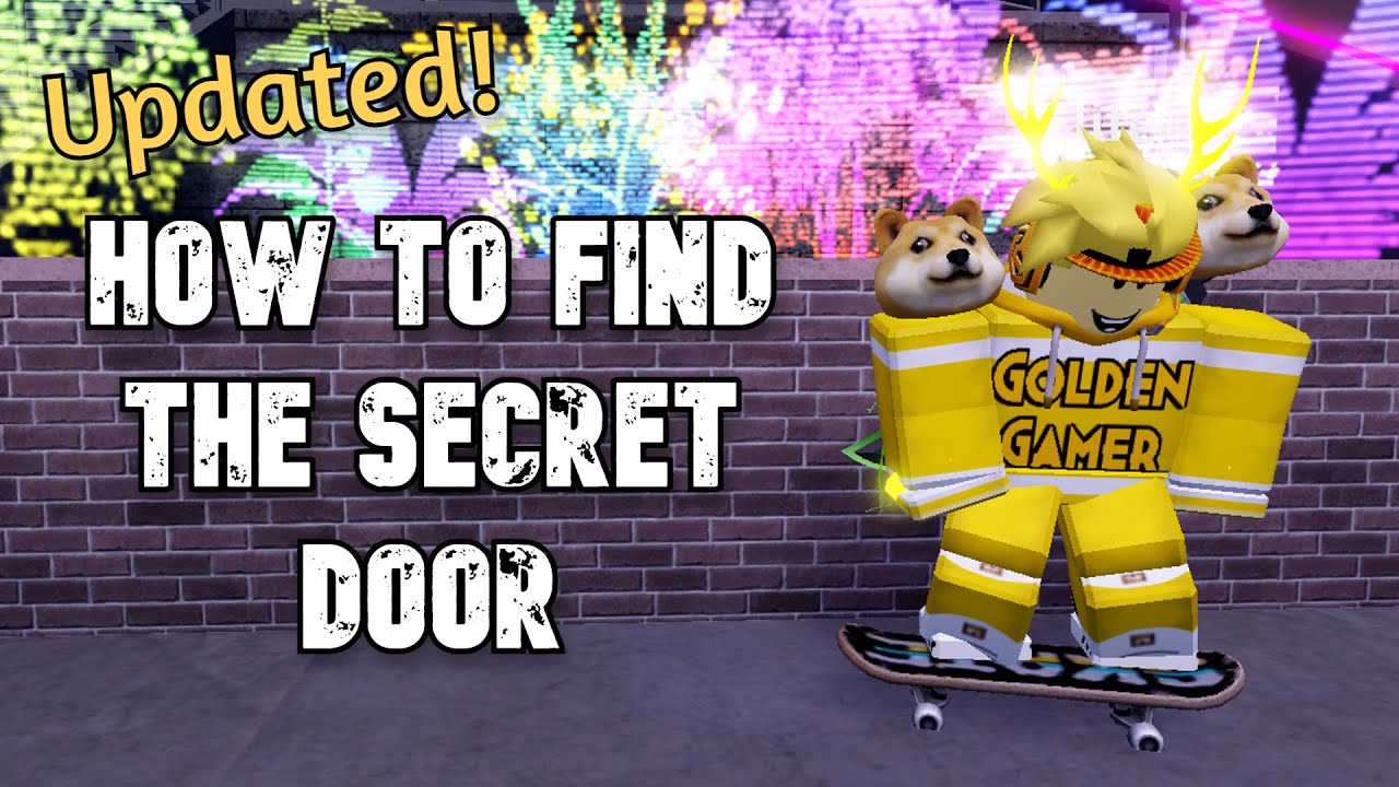 Splash Music And Skate - Updated Location Of The Secret Door And New Map! | Golden Gamer