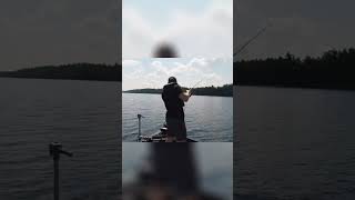 Epic Lake Trout Battle! 🎣#fishing #fishncanada #laketrout #laketroutfishing #troutfishing #canada