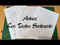 Astuce Scrapbooking - Tuto pour créer facilement des Textes Sentiments