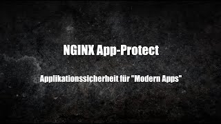 F5 - NGINX App-Protect