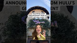 Every Announcement Hulu Made at the Get Real House 2026