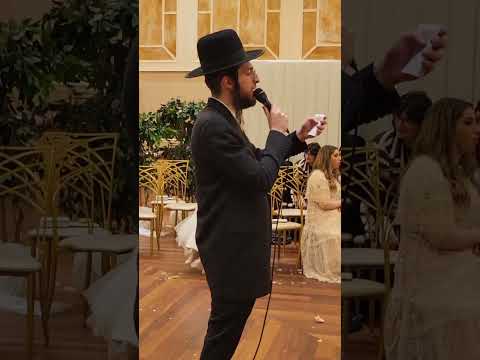 MAGICAL MOMENT WITH LEIBY MOSKOWITZ 💞 #jewish #music #wedding #cantor