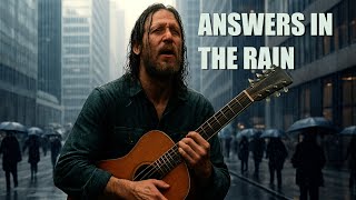 Answers in the Rain | Emotional Hard Rock Ballad (Official Lyric Video)