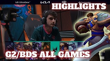 G2 vs BDS - All Games Highlights (Bo3) | Round 1 LEC Winter 2023 Groups | G2 Esports vs Team BDS