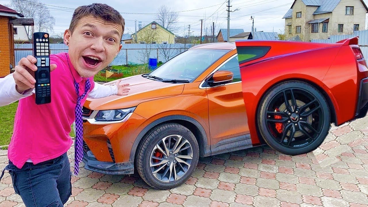 Yellow Man found BROKEN Russian Mini Cooper VS Mr. Joe turned half car into Chevrolet Corvette 13+