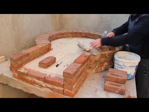 Video: Kendin yap sokak fırınları. Tuğladan yapılmış açık fırın-mangal-tütsühane