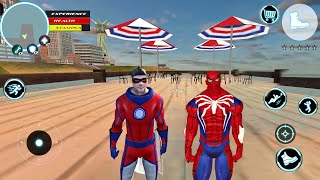 Süper Kahraman Örümcek Adam Oyunu - Rope Hero Vice Town New Update by Naxeex #3 - Android Gameplay
