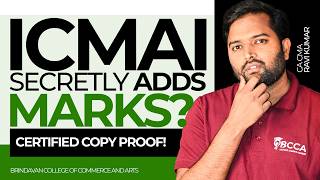 Secret Grace Marks given by ICMAI | by CA CMA Ravi Kumar