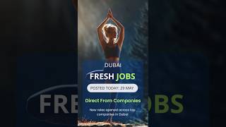 Dubai Job Alert: Hiring Now | May 29, 2026 🇦🇪 Dubai Job Alert: Hiring Now | May 29, 2026 🇦🇪