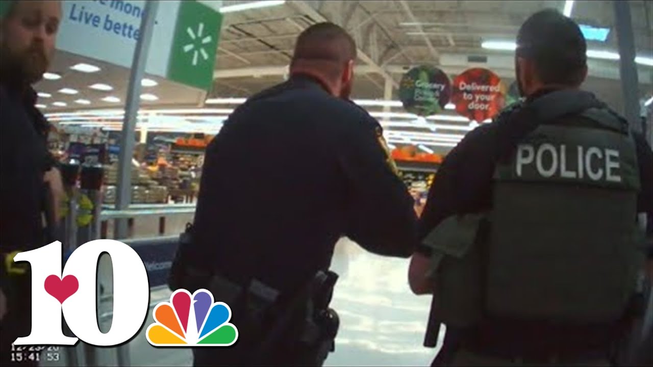 Bodycam shows armed response to false reports of active shooting at Sevierville Walmart