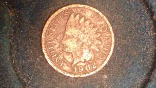 1902 Indian Head Penny - Not As Rare As You Might Think (87 Million Minted)