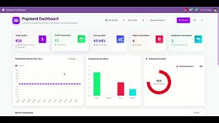 Paystack Payment Integration - Payment Dashboard Odoo