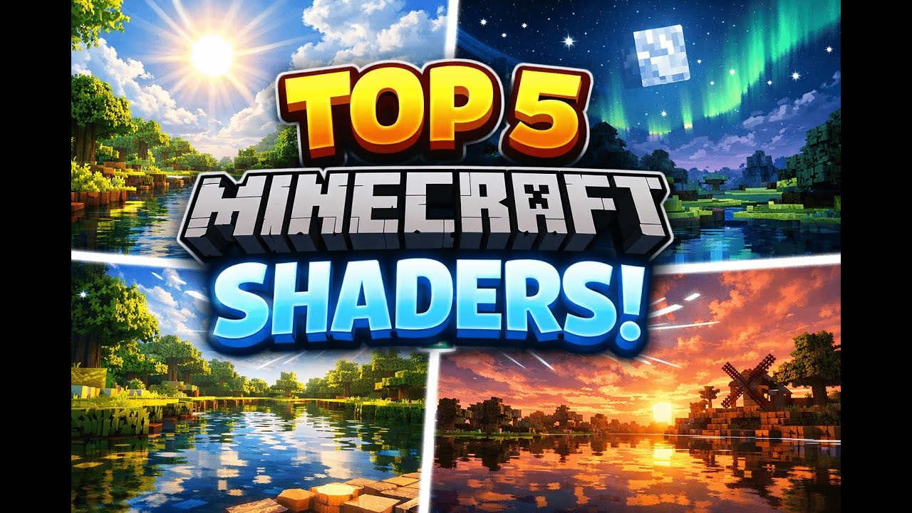 TOP 5 MINECRAFT SHADERS YOU MUST TRY IN 2026! 🤯 - YouTube