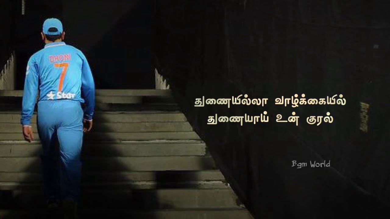 Ms Dhoni Retirement  / Whatsapp Status / Tamil / 2020 / Feeling / Miss you MSD😔😔