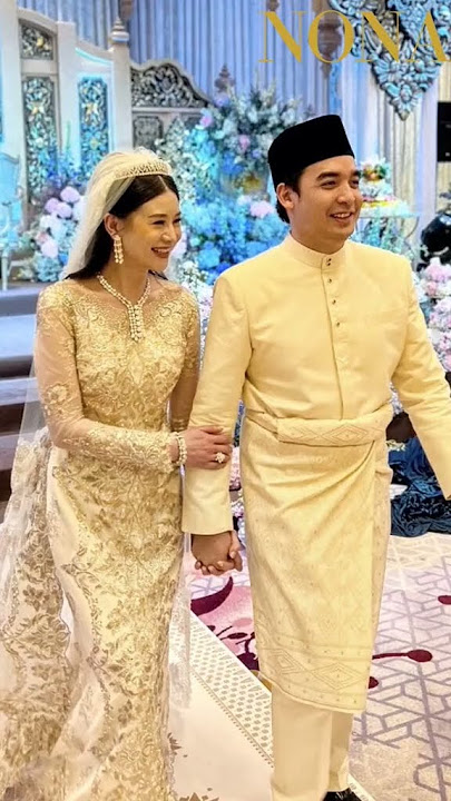 Anak bongsu bekas PM, Datuk Seri Najib Razak, Norashman selamat bernikah dengan Nikola Mulyadi.